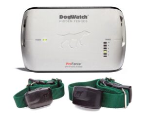 The DogWatch ProFence is a full-featured product designed with industry-leading technology and pet-friendly safety features to keep your pet safe and give you peace of mind.